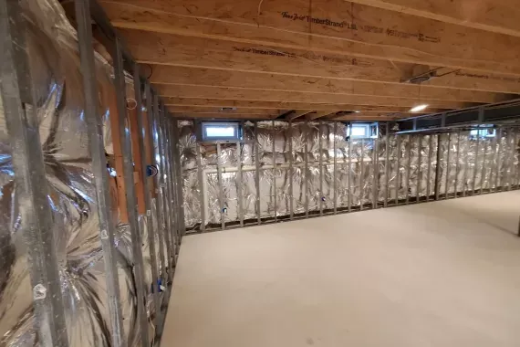 Basement remodeling contractor in Princeton, NJ