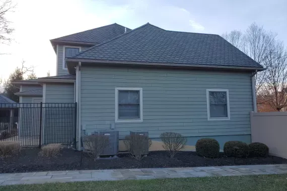 Building addition, before building start picture