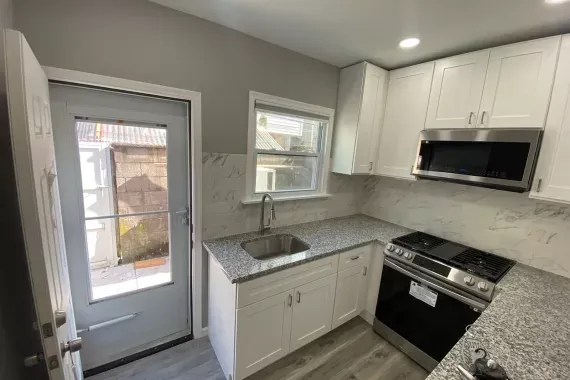 Beautiful white kitchen cabinets, Philadelphia